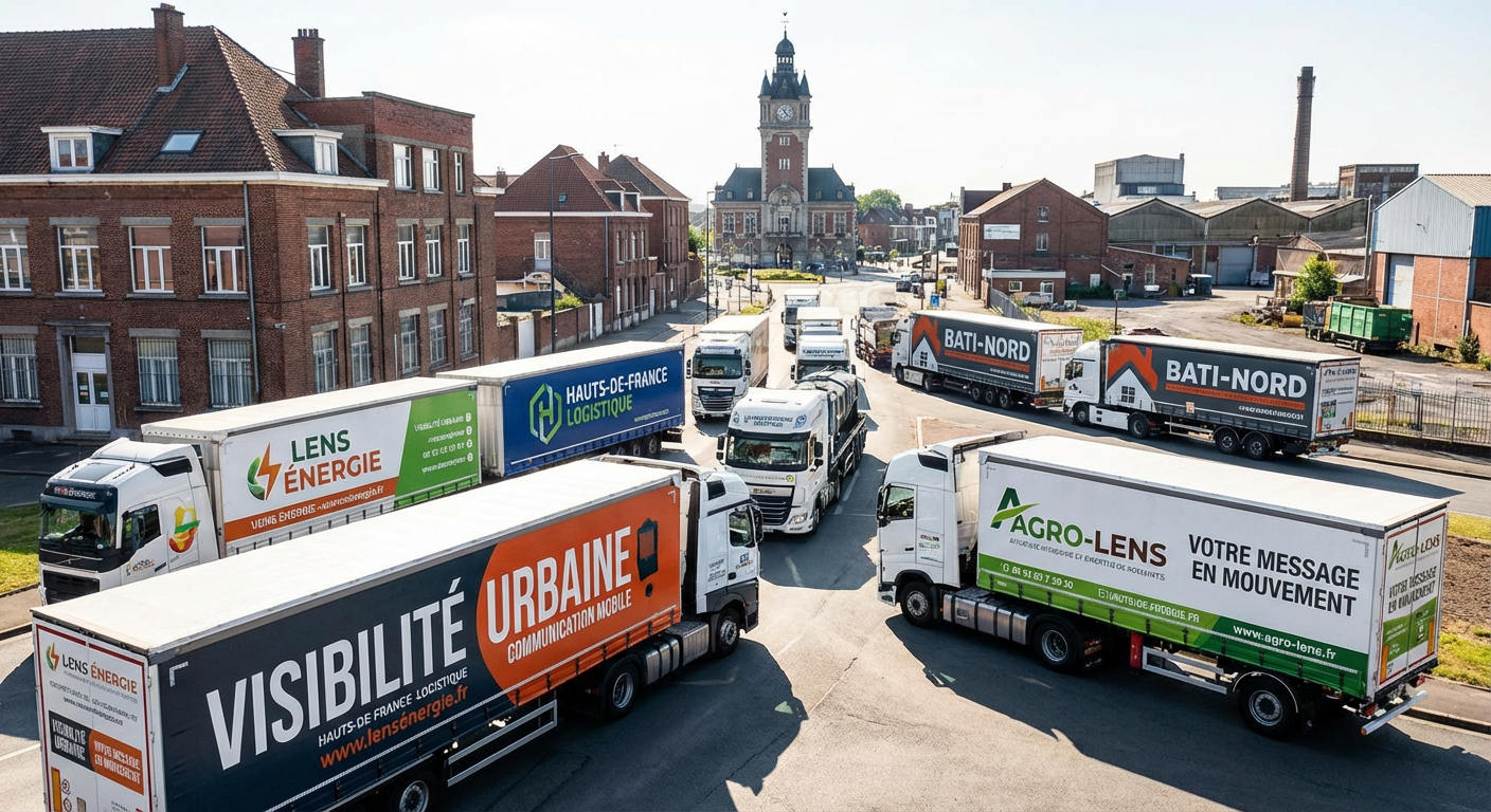 Camions et PL Lens : transformez vos poids lourds en supports de communication puissants