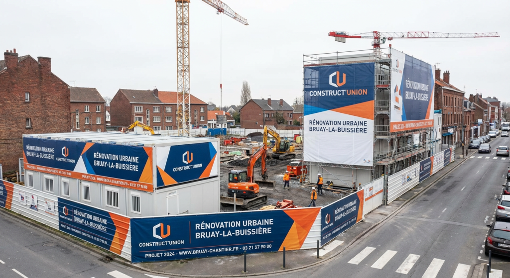 Covering chantier Bruay