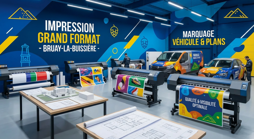 impression grand format bruay