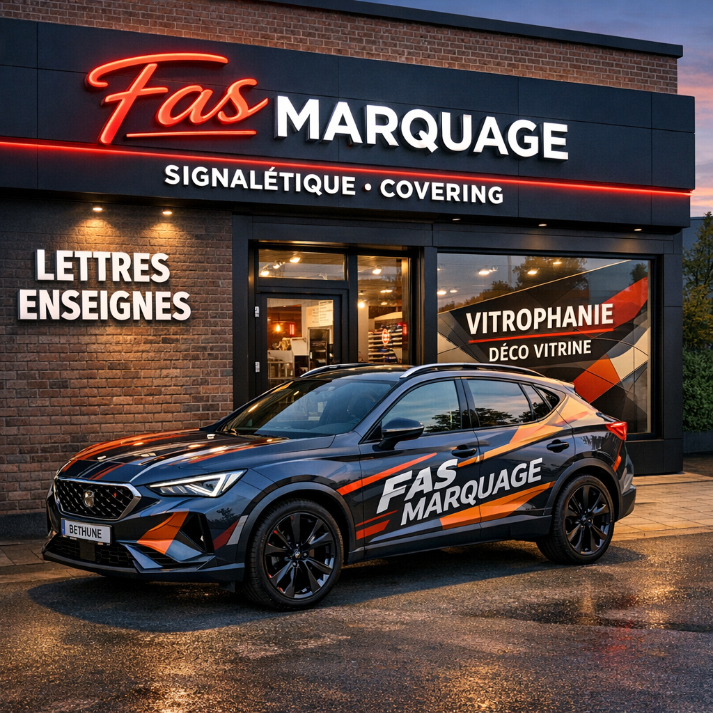 Quelle signalétique pour votre entreprise dans le bassin Béthune-Lens ?